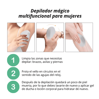 DEPILADORA DE CRISTAL