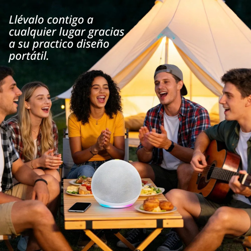 PARLANTE  INTELIGENTE ALEXA RECARGABLE