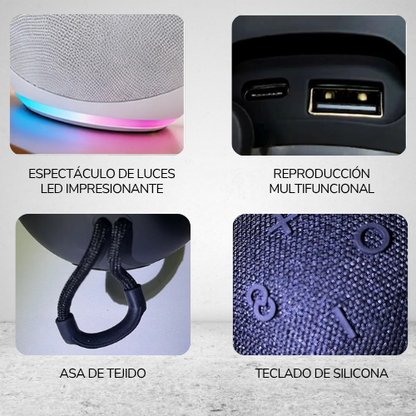 PARLANTE  INTELIGENTE ALEXA RECARGABLE