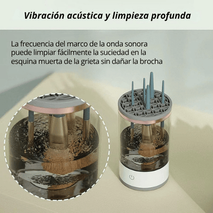 LIMPIADOR ELECTRICO DE BROCHAS DE MAQUILLAJE
